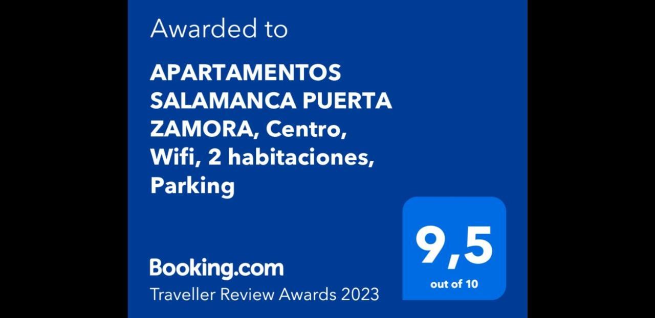 Apartamentos Salamanca Puerta Zamora, Centro, Wifi Con Salon Y 2 Dormitorios, Parking Εξωτερικό φωτογραφία